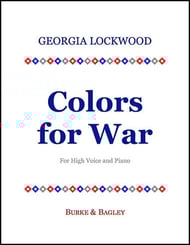 Colors for War Vocal Solo & Collections sheet music cover Thumbnail